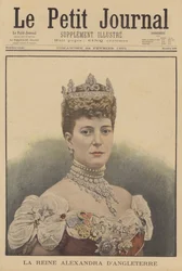 Drottning Alexandra, gemål till kung Edward VII av Storbritannien